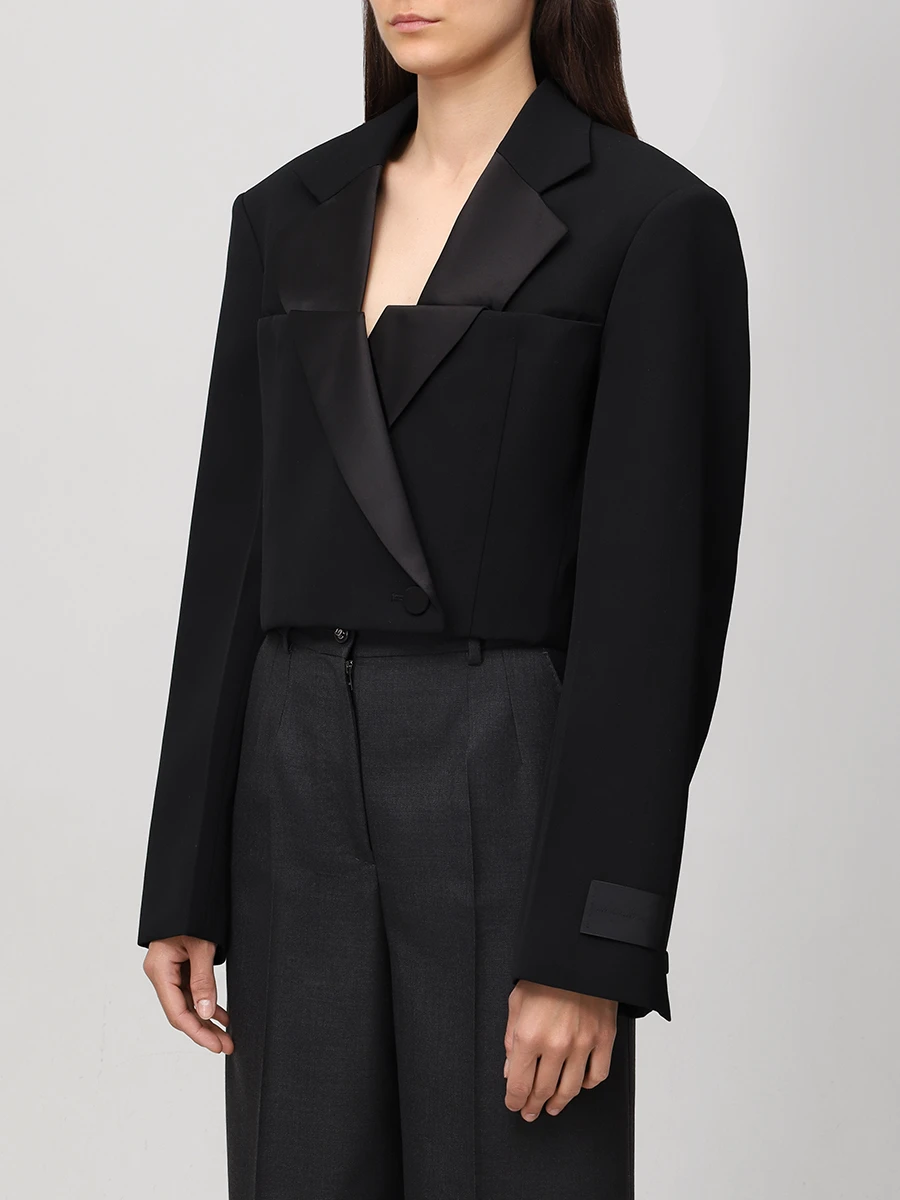 Жакет шерстяной