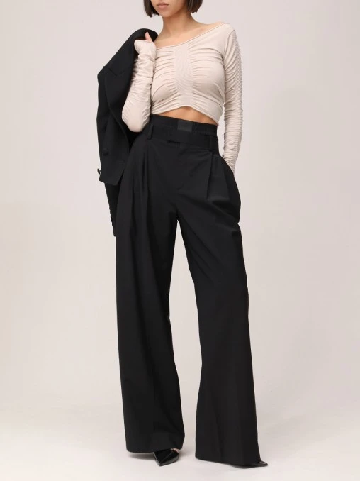 Брюки шерстяные ALEXANDER WANG