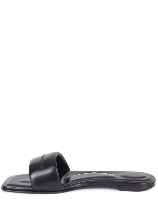Шлепанцы кожаные ALEXANDER WANG