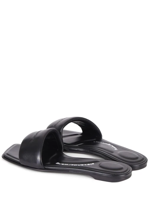 Шлепанцы кожаные ALEXANDER WANG