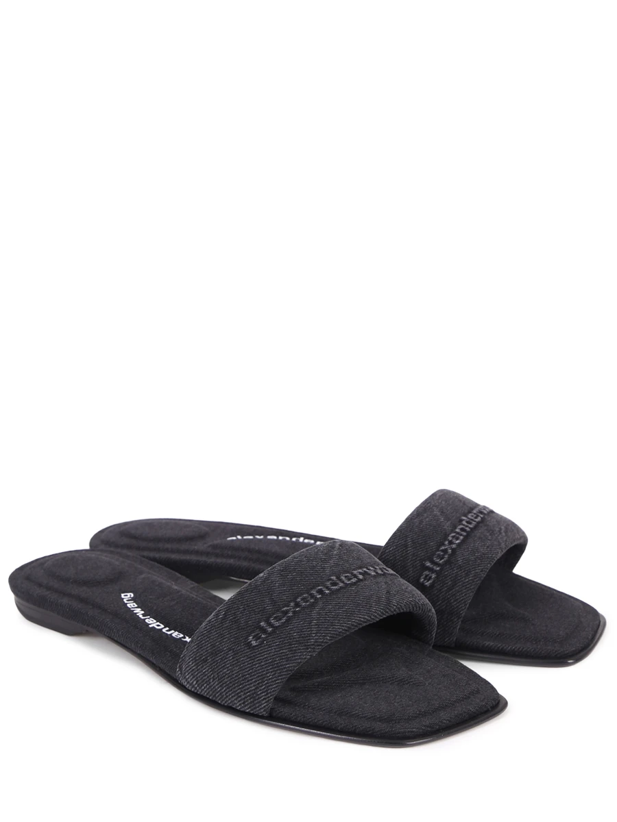 Шлепанцы джинсовые