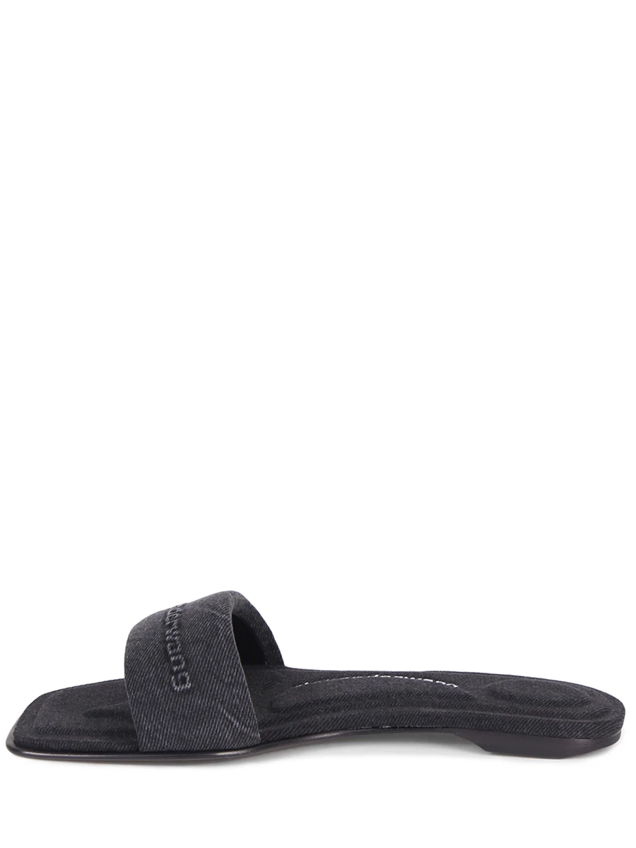 Шлепанцы джинсовые