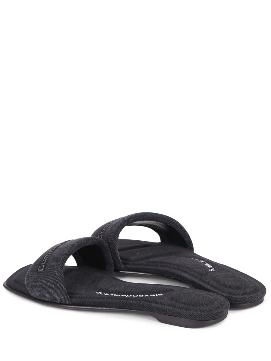 Шлепанцы джинсовые