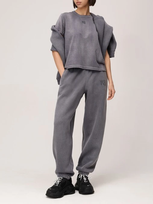 Джоггеры хлопковые ALEXANDER WANG