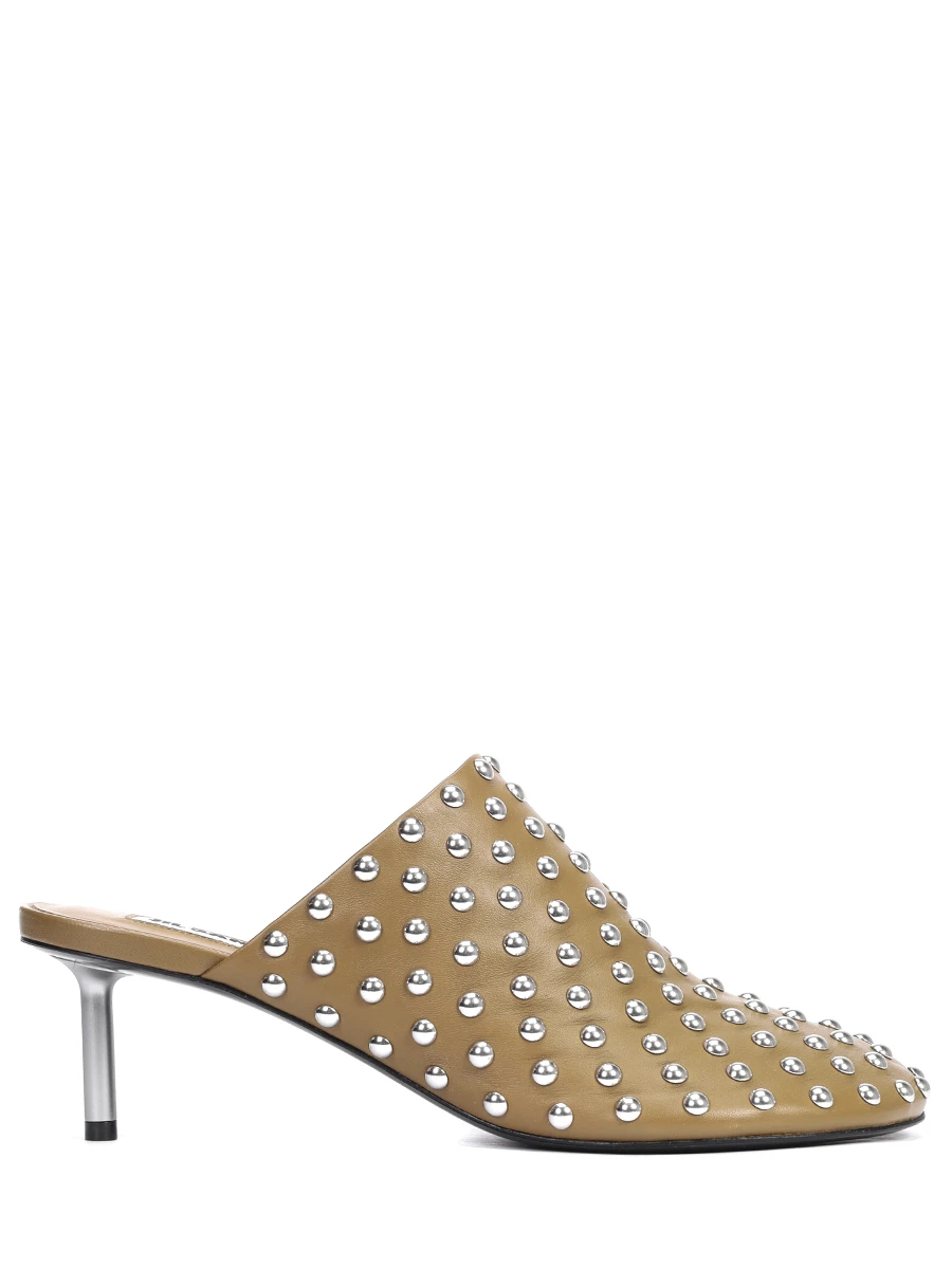 Мюли кожаные