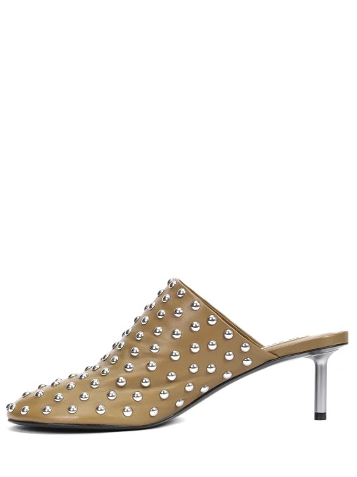 Мюли кожаные JIL SANDER
