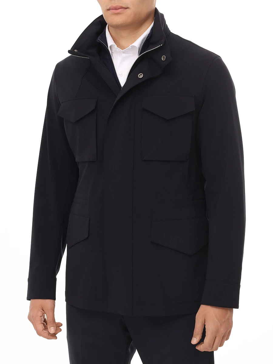 Куртка однотонная