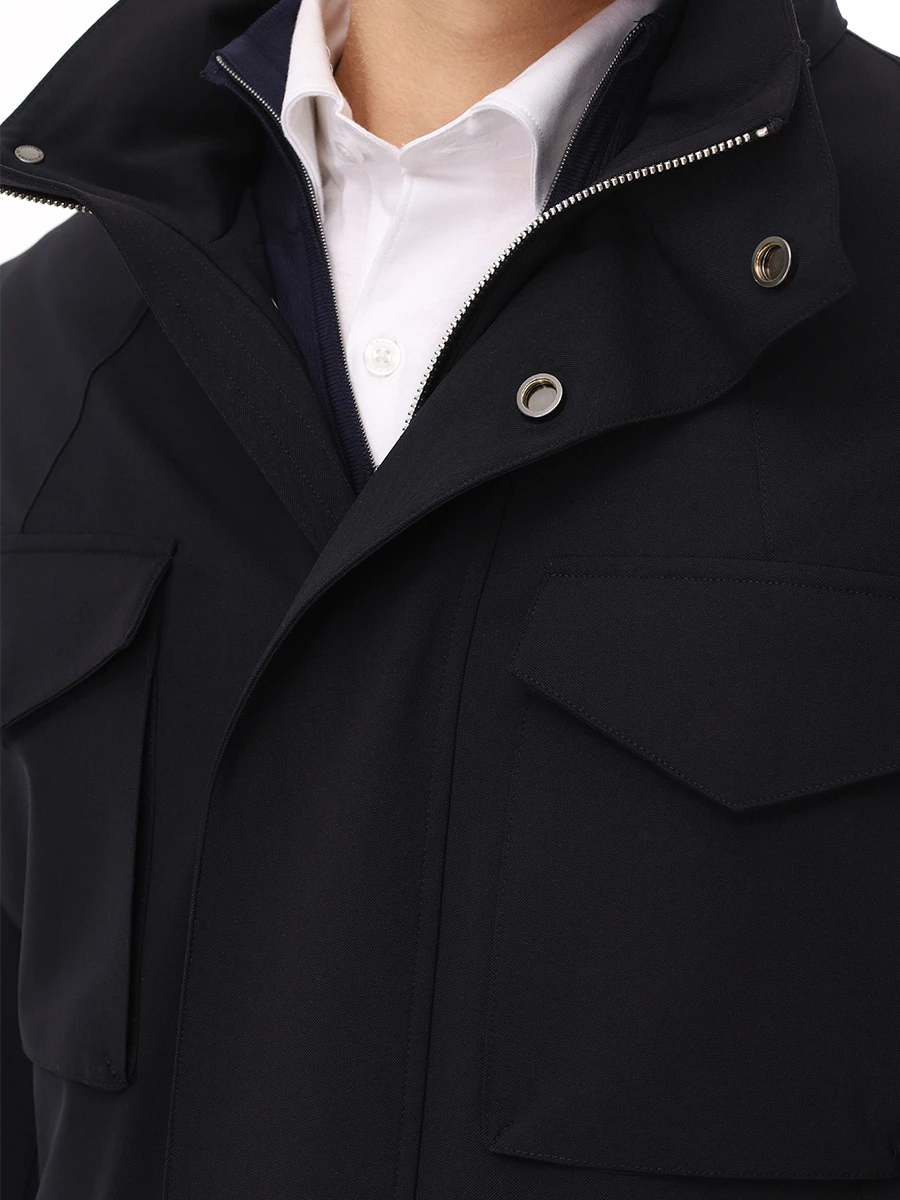 Куртка однотонная