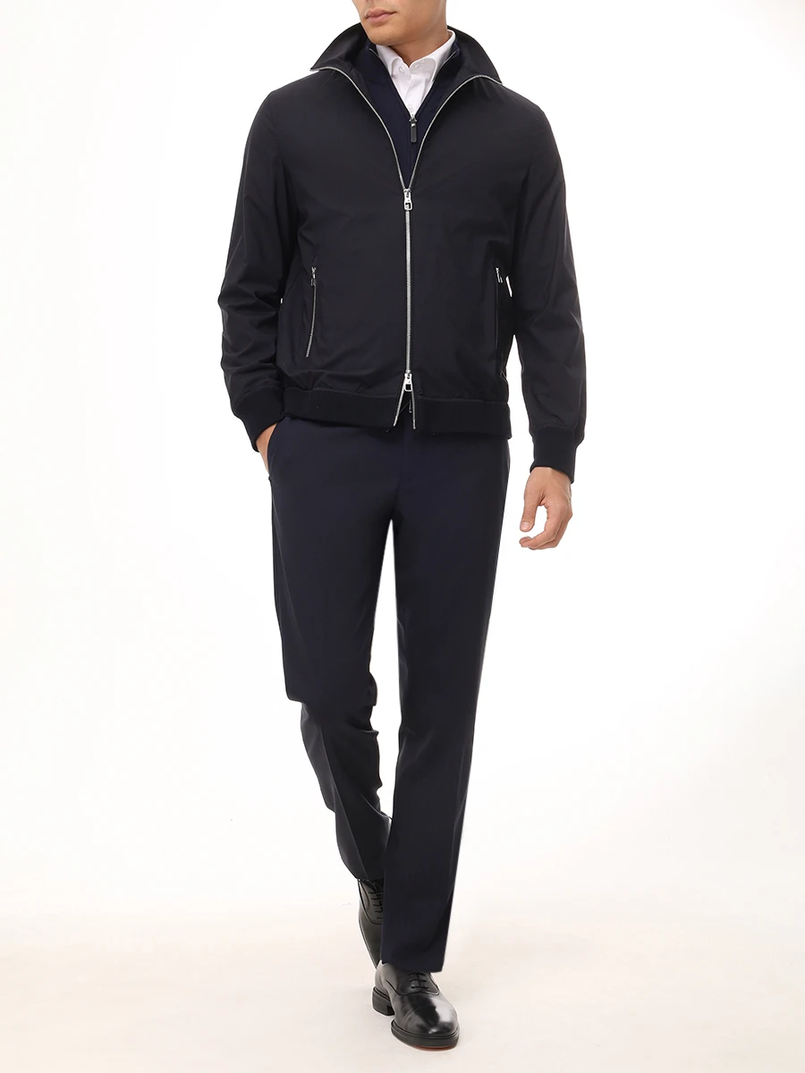 Бомбер однотонный