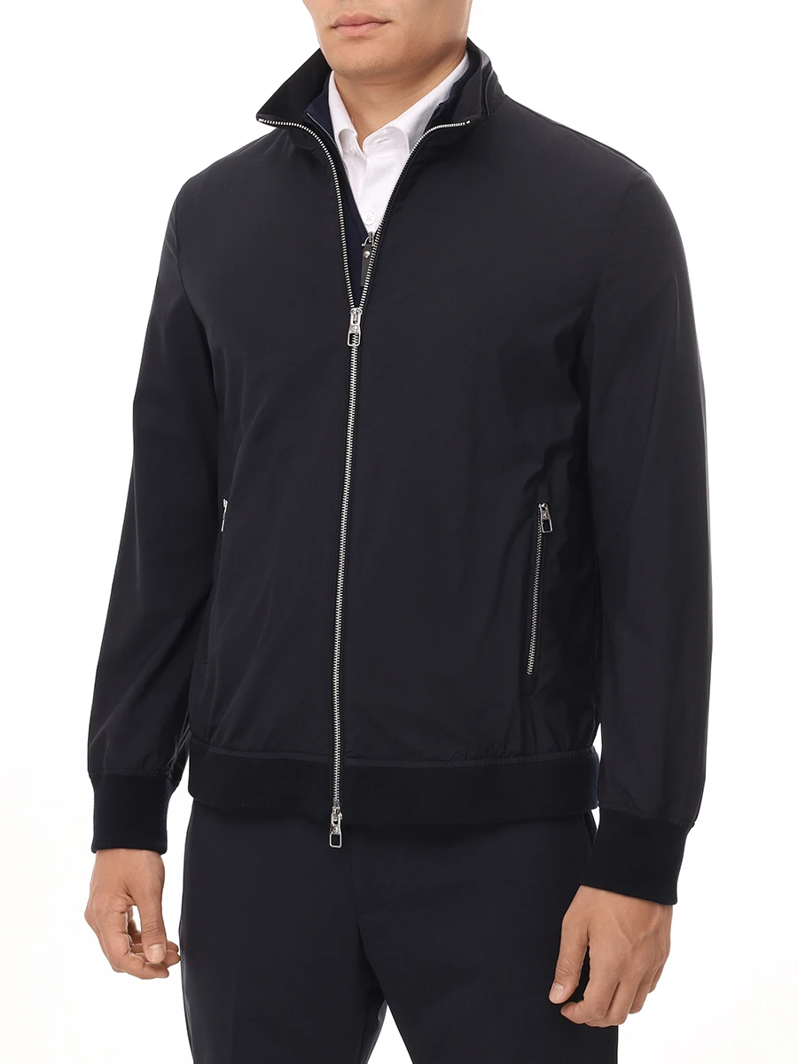 Бомбер однотонный