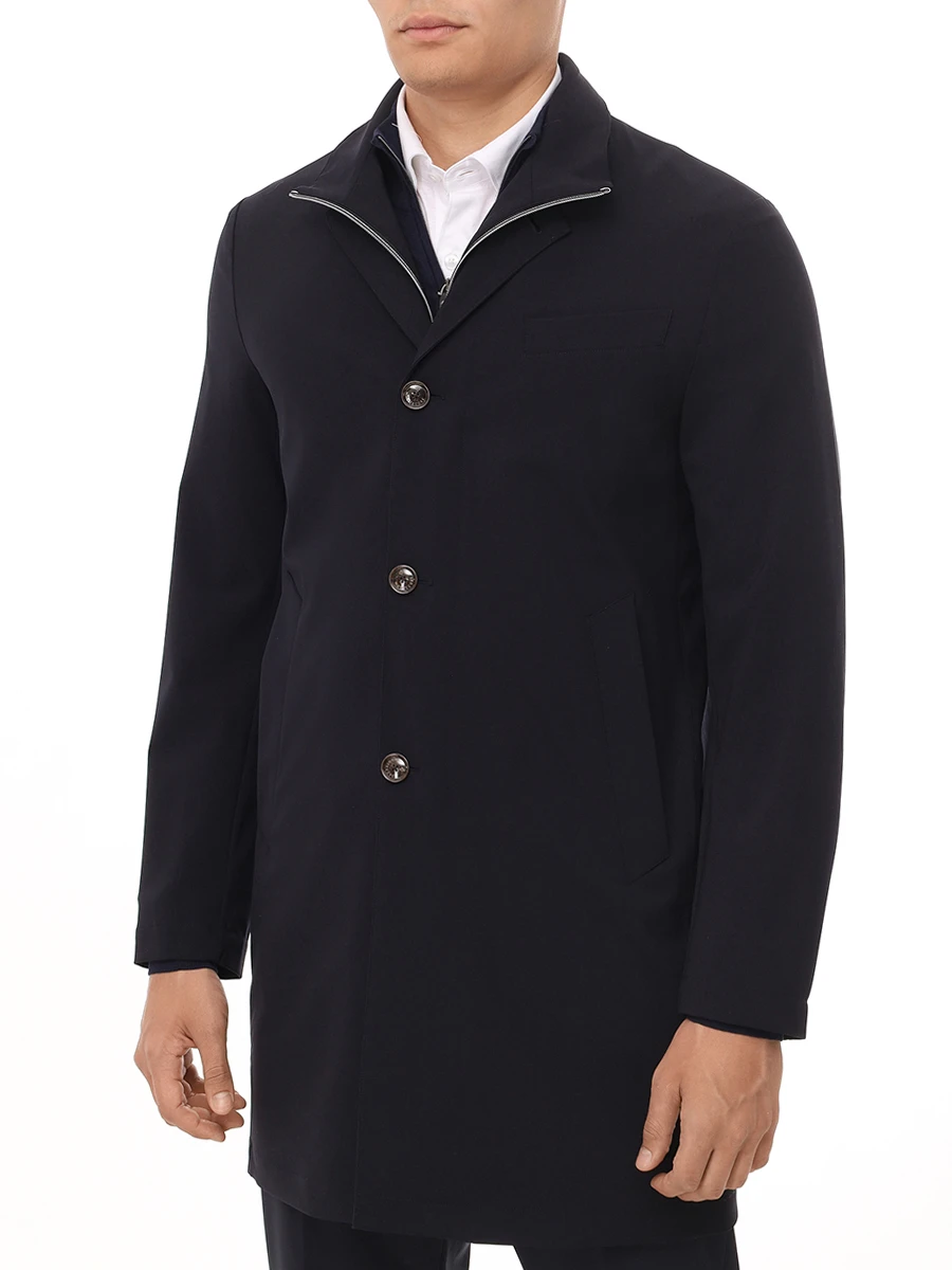 Плащ однотонный