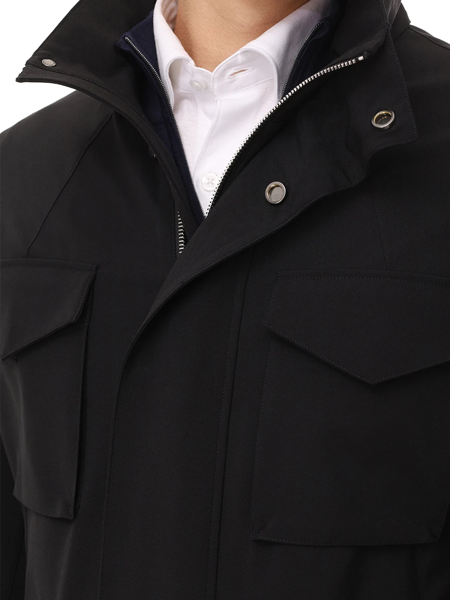 Куртка однотонная