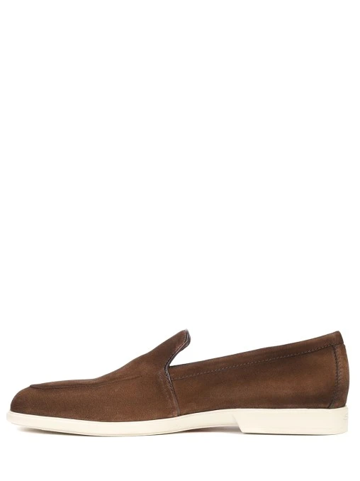 Лоферы замшевые SANTONI