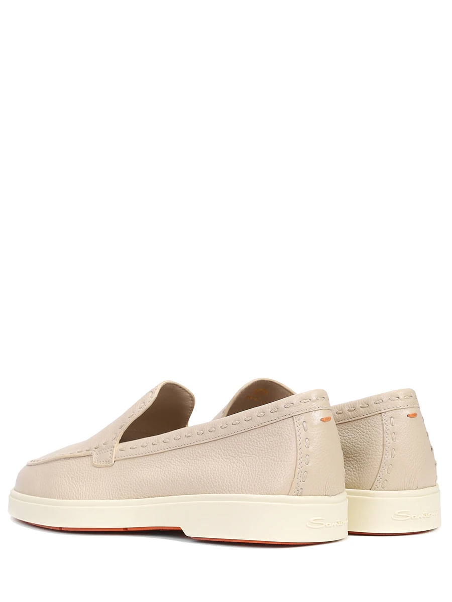 Лоферы кожаные