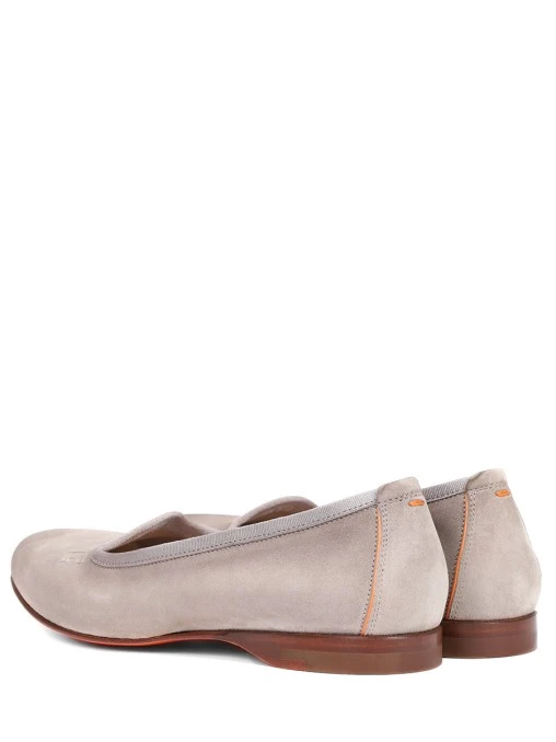 Лоферы замшевые SANTONI
