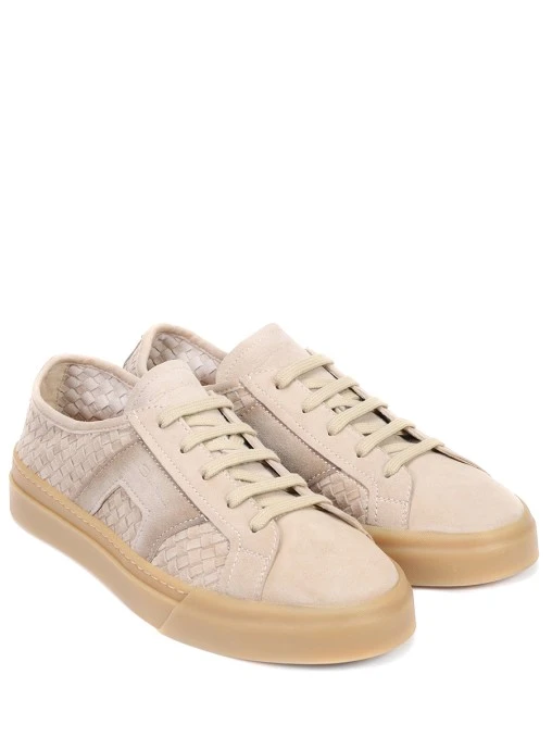 Кеды замшевые SANTONI