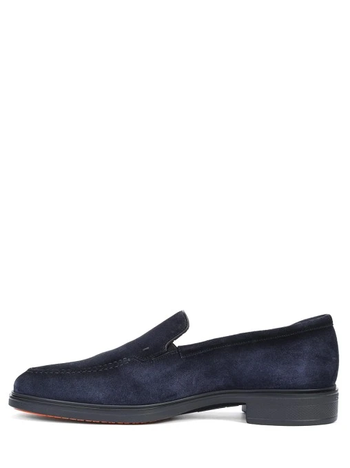 Лоферы замшевые SANTONI