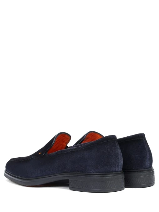 Лоферы замшевые SANTONI