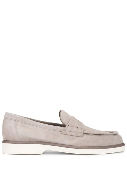 Лоферы замшевые SANTONI