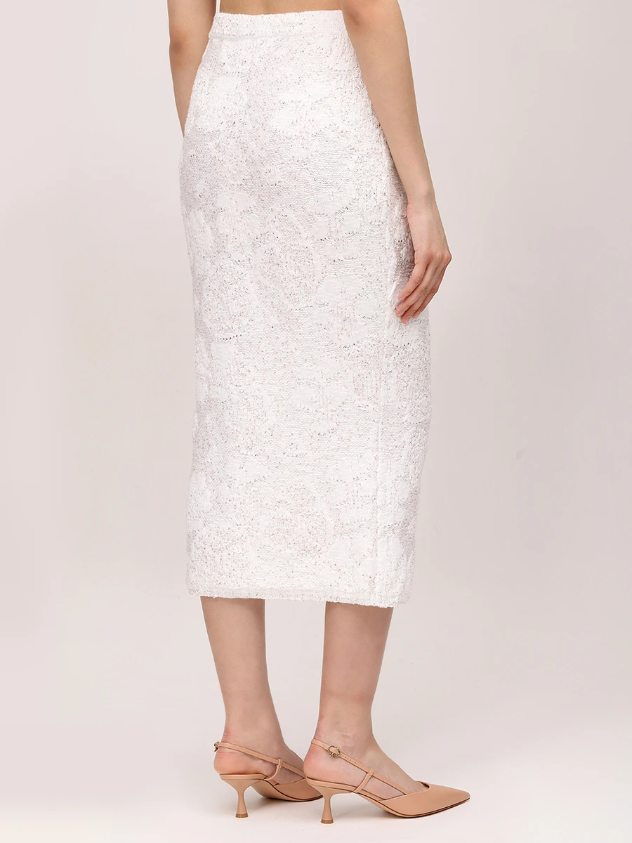 Юбка с пайетками