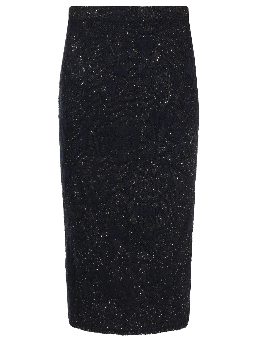 Юбка с пайетками