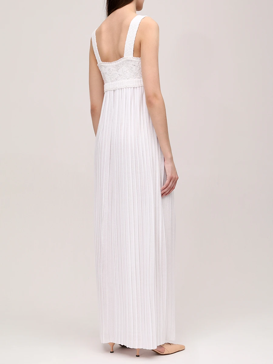 Платье комбинированное