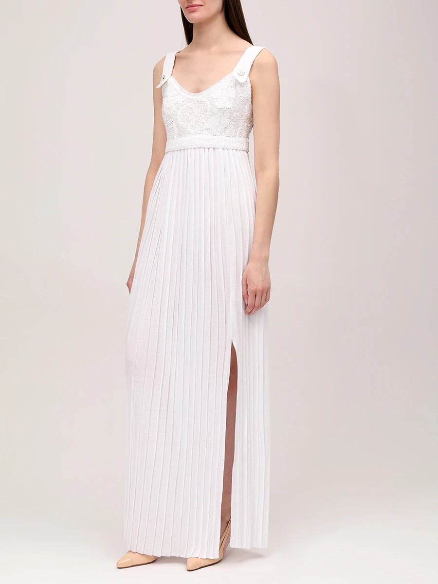 Платье комбинированное