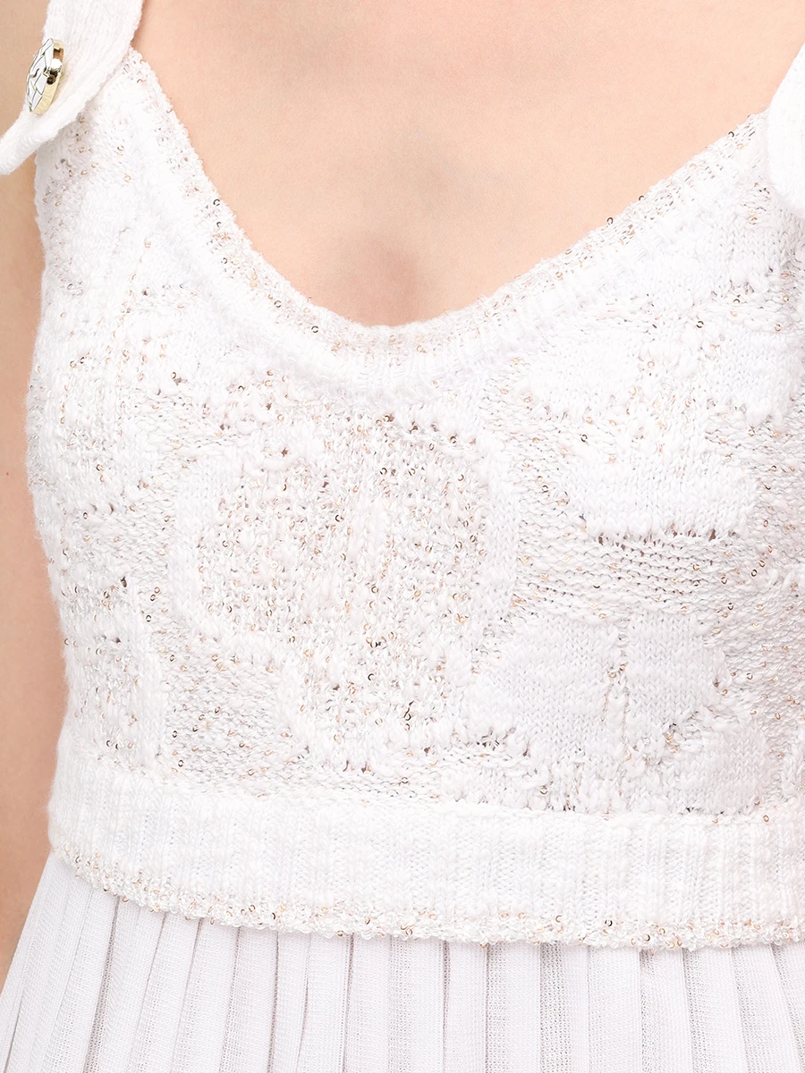 Платье комбинированное