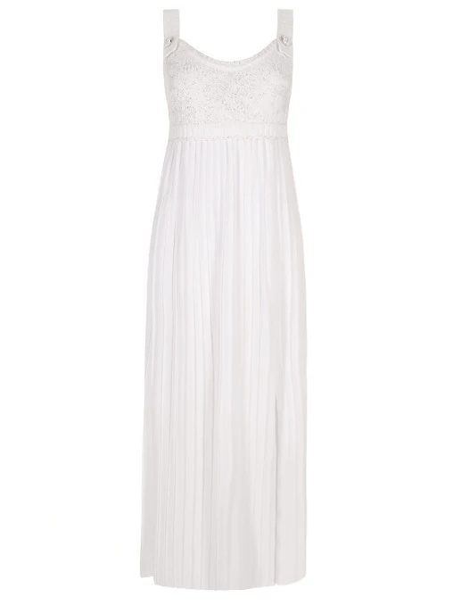 Платье комбинированное AND THE BRAND