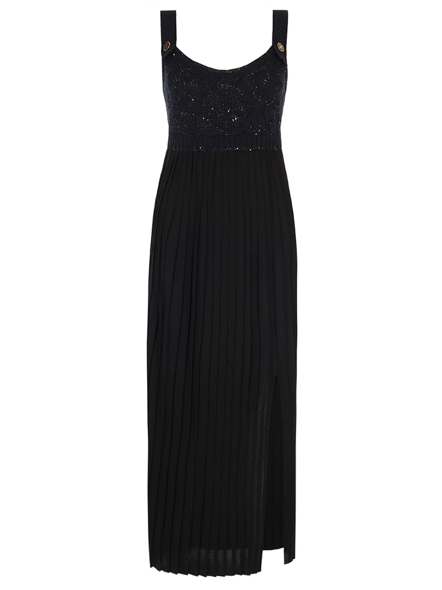 Платье комбинированное