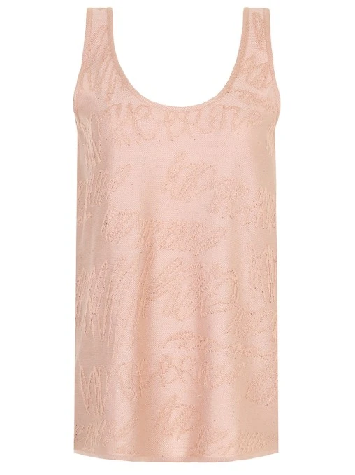 Топ из хлопка и вискозы AND THE BRAND