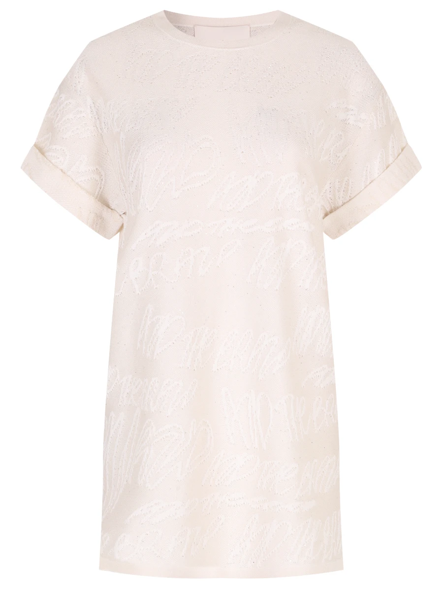 Футболка из хлопка и вискозы