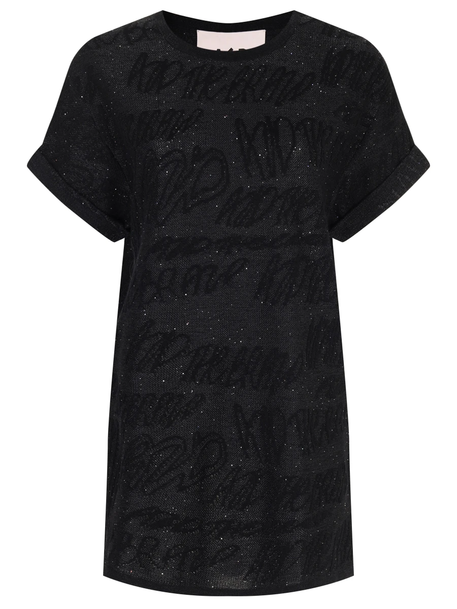 Футболка из хлопка и вискозы