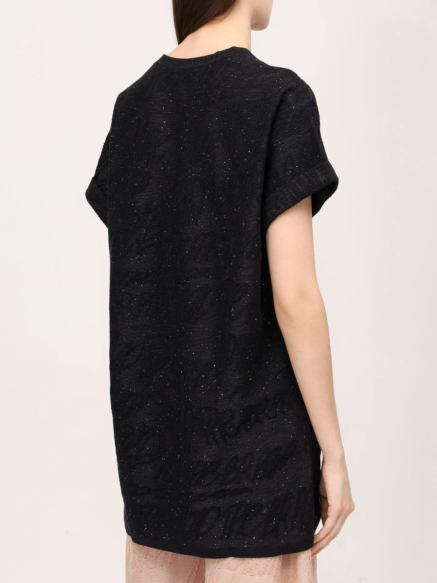 Футболка из хлопка и вискозы