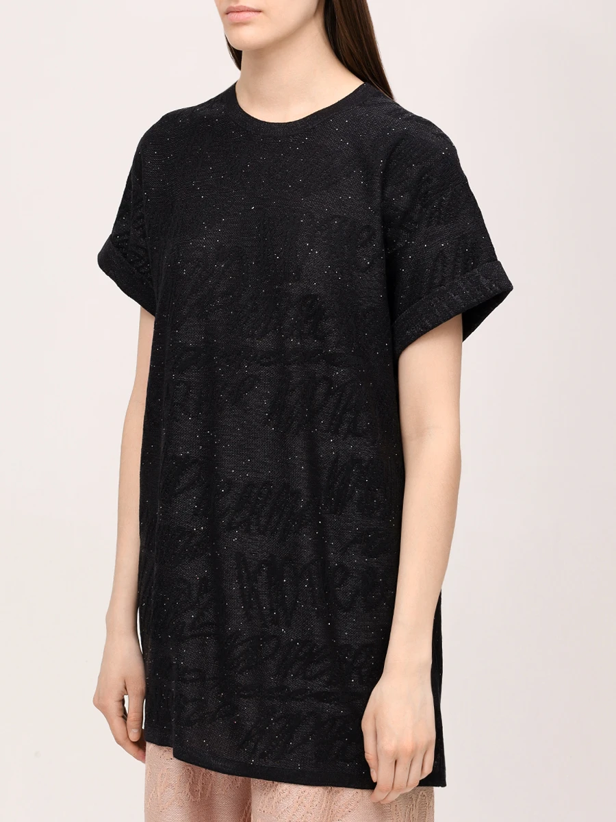 Футболка из хлопка и вискозы