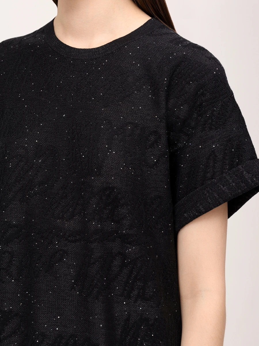 Футболка из хлопка и вискозы