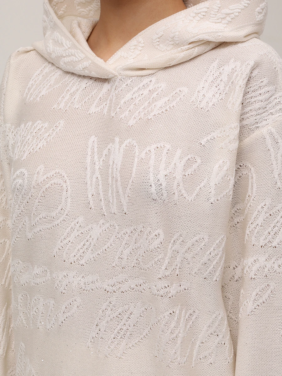 Худи из хлопка и вискозы