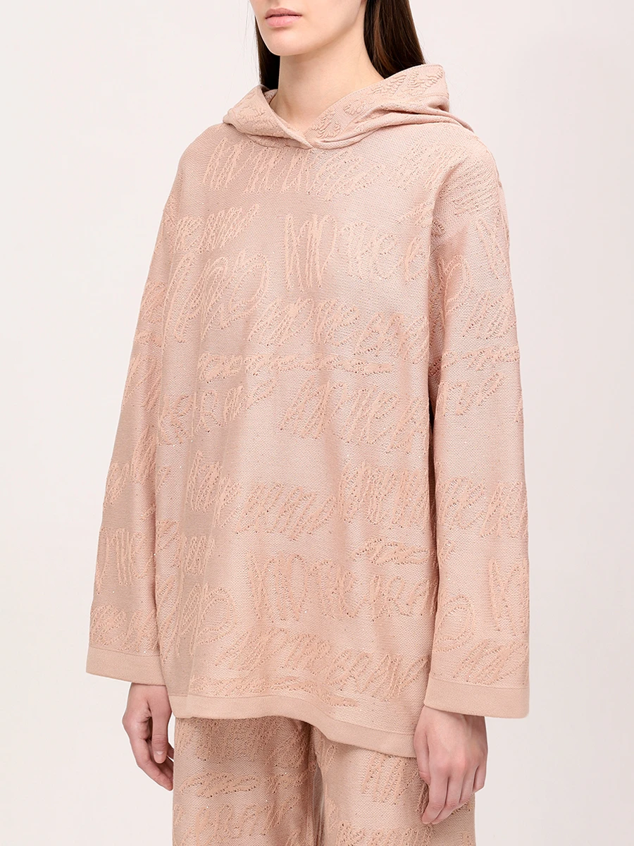 Худи из хлопка и вискозы