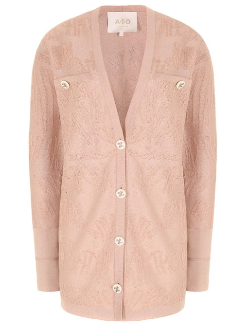 Кардиган из хлопка и вискозы AND THE BRAND