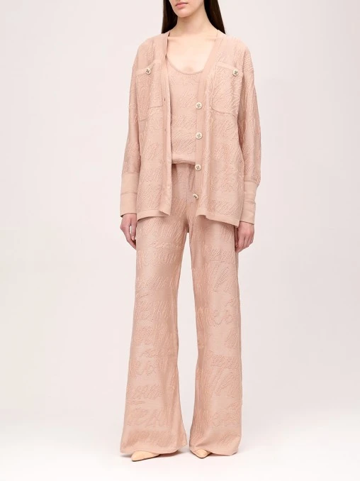 Кардиган из хлопка и вискозы AND THE BRAND