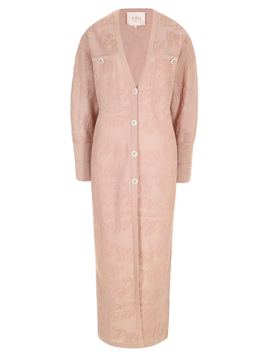 Кардиган из хлопка и вискозы