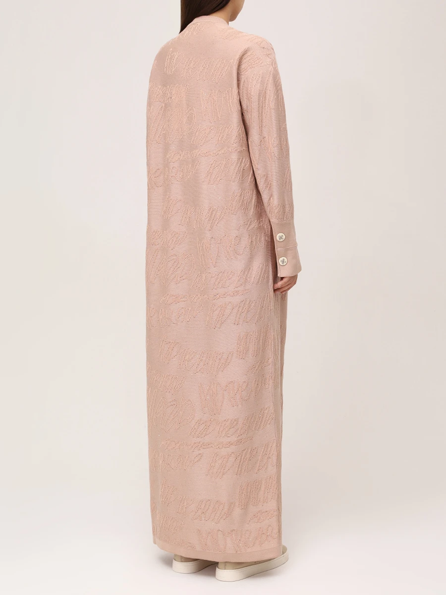 Кардиган из хлопка и вискозы