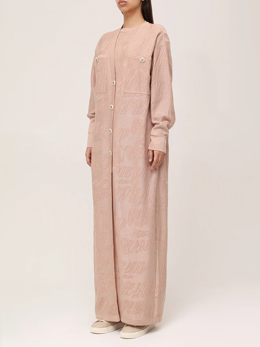 Кардиган из хлопка и вискозы