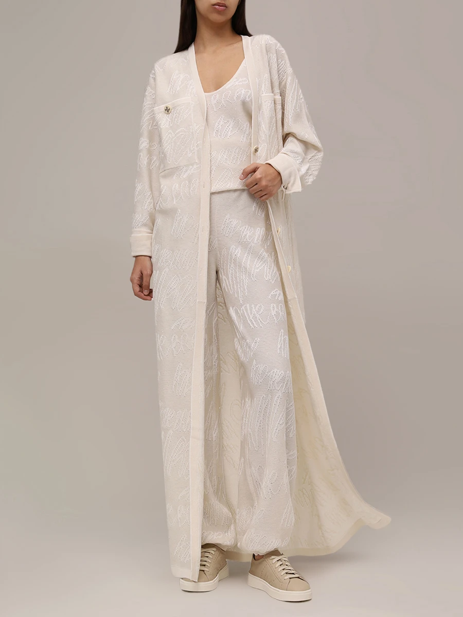 Джоггеры из хлопка и вискозы