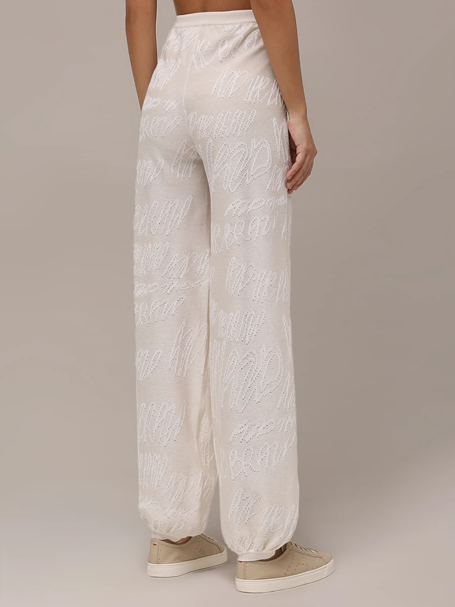 Джоггеры из хлопка и вискозы