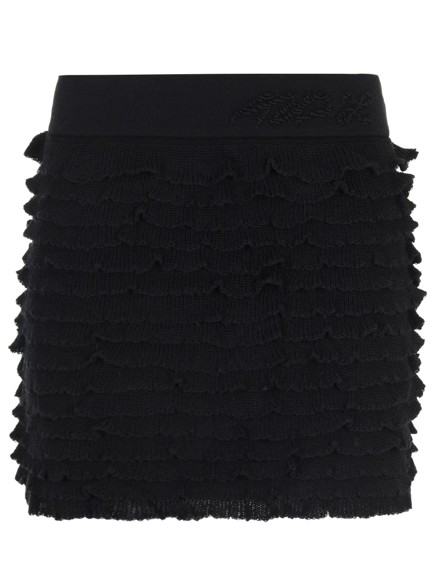 Юбка из хлопка и вискозы