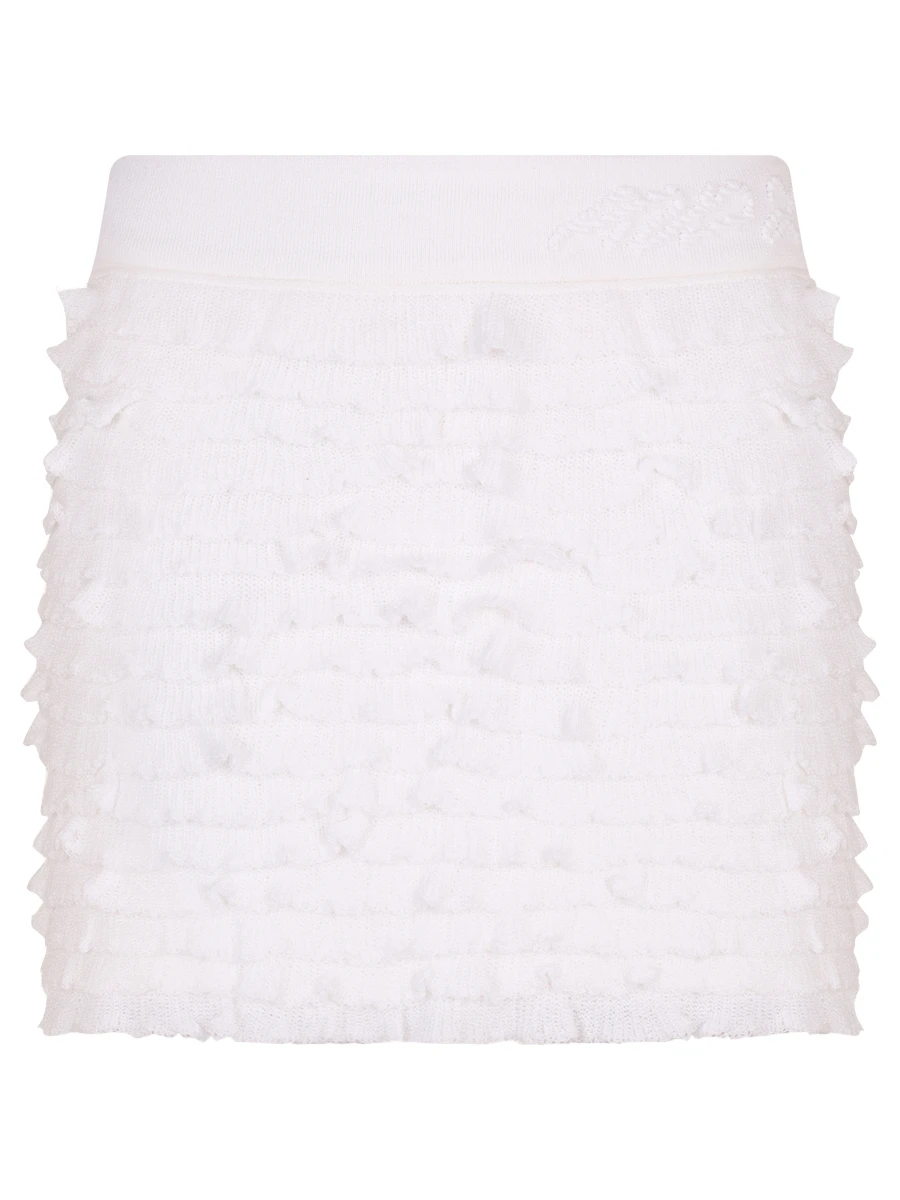 Юбка из хлопка и вискозы