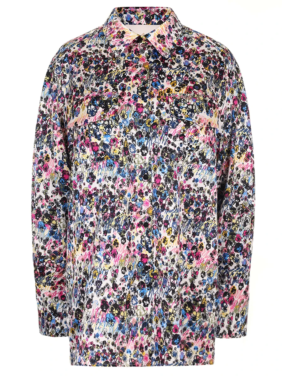 Рубашка шелковая