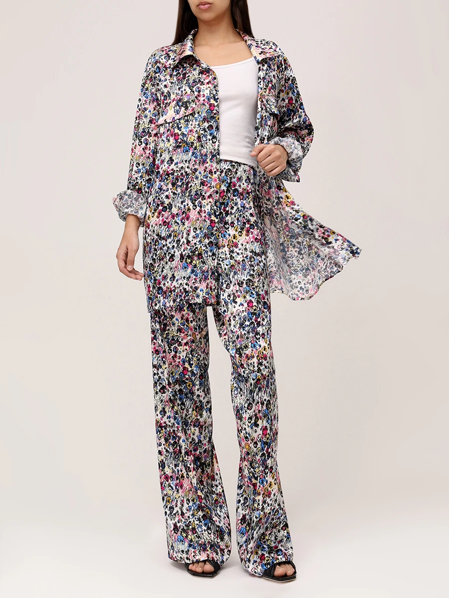 Рубашка шелковая