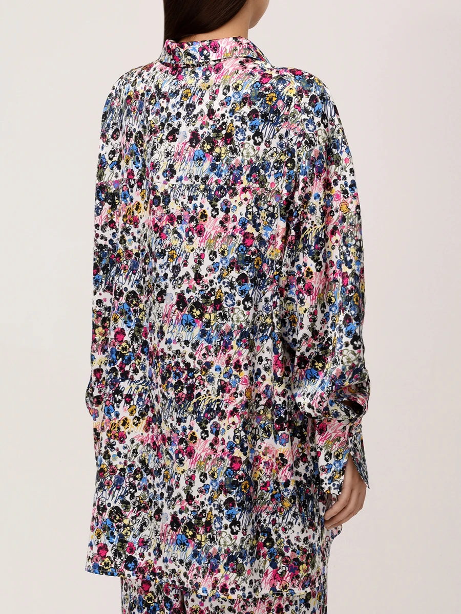 Рубашка шелковая